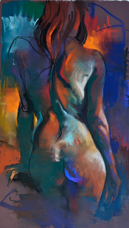 standing woman