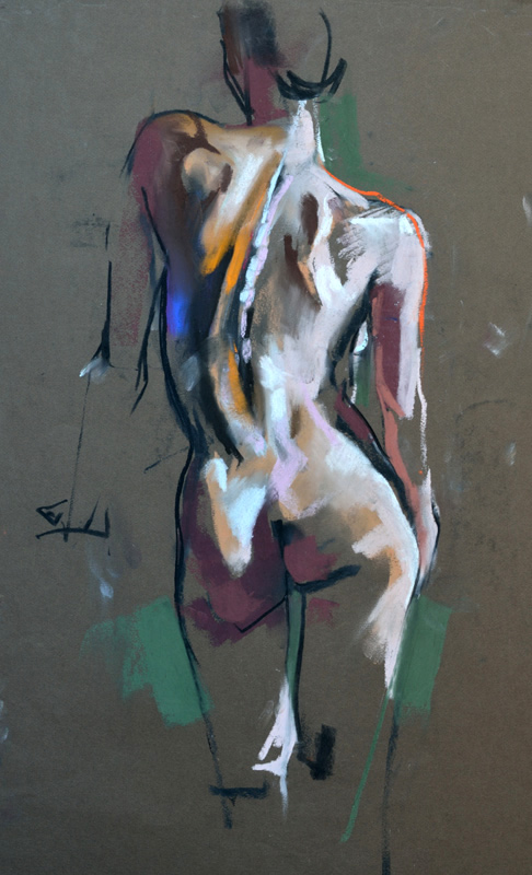 standing woman
